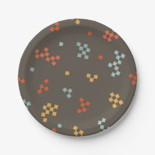 Borden voor rackpapier papieren bordje