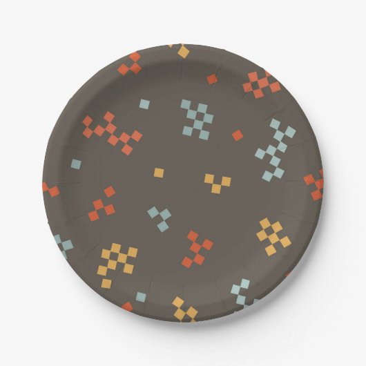 Borden voor rackpapier papieren bordje (Voorkant)