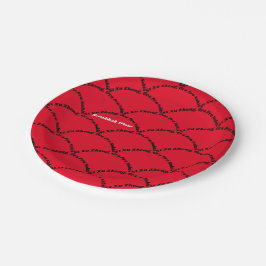 Borden voor St. Xu Zheng Paper Papieren Bordje