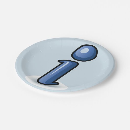 Borden voor Symboolpapier Papieren Bordje (Gekanteld)