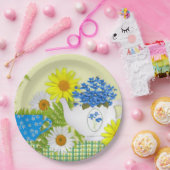 Borden voor tuinthee papieren bordje (Feest)