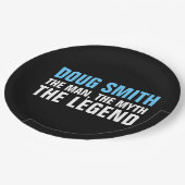 borden voor verjaardagsfeestartikelen papieren bordje (Gekanteld)