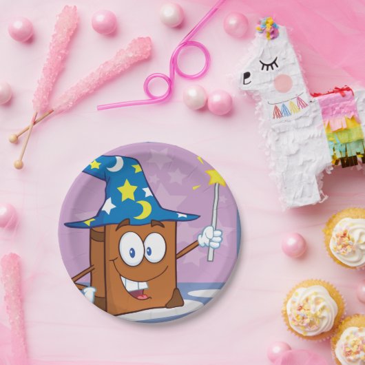 Borden voor wizard Book Papieren Bordje (Feest)
