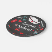 Borden voor zurige afstuderen papieren bordje (Gekanteld)