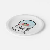 Borden winterwinterwinterwinterwinterwinterwinterw papieren bordje (Gekanteld)