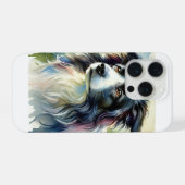 Border Collie 141024AREF145 - Watercolor (Verso Horizontal)