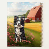 Border Collie à la ferme (Dos)
