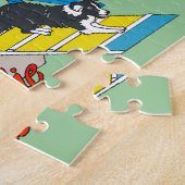 Border Collie Agility Legpuzzel (Zijkant)