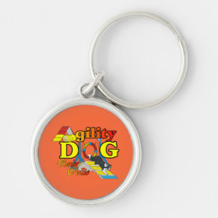 Border Collie Agility Sleutelhanger