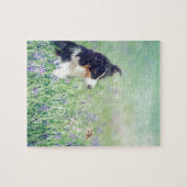 Border Collie and Hummingbird Legpuzzel (Horizontaal)