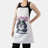 Border Collie BC Zombie Dog Halloween Essential T- Schort (Insitu)