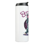 Border Collie BC Zombie Dog Halloween Essential T- Thermosbeker (Gedraaid links)