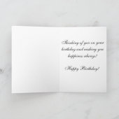 Border Collie Birthday Kaart (Binnen)