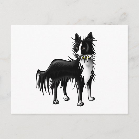 Border Collie Briefkaart (Voorkant)