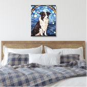 Border Collie Canvas Afdruk (Insitu (Slaapkamer))