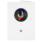 Border Collie Christmas (Achterkant)