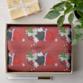 Border Collie Christmas Tissuepapier (Geschenk)