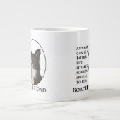 Border Collie Dad Jumbo Mok (Voorkant)