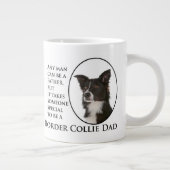 Border Collie Dad Jumbo Mok (Rechts)