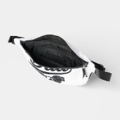 Border Collie Dad Life Is Ruff Vintage Shirt Desig Heuptasje (Open)