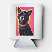 Border collie dame blikjeskoeler (Voorkant)