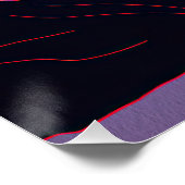 Border Collie Dog 002 - Bruno Pokopen Perfect Poster (Hoek)