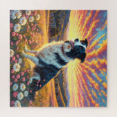 Border Collie Dog Legpuzzel (Horizontaal)