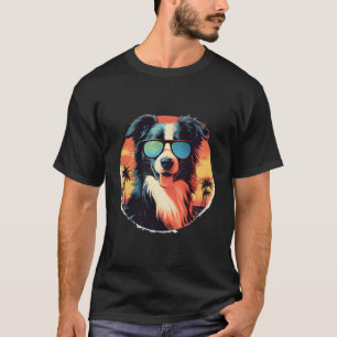 Border Collie Dog Mannen Vrouwen Kinder T-shirt