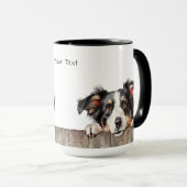 Border Collie Dog Mok (Voorkant rechts)