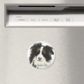 Border Collie Dog o Magneet (Insitu (Vaatwasser))