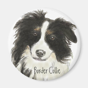 Border Collie Dog o Magneet