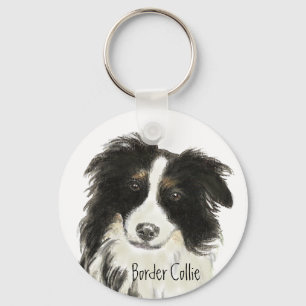 Border Collie Dog o Sleutelhanger