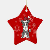 Border Collie Dog Ornament (Rechts)