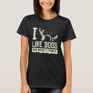 Border Collie Dog Puppies Owner Lover 1 T-shirt