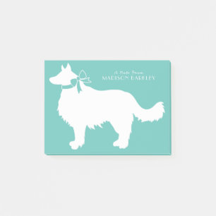 Border Collie Dog Puppy Post-it® Notes