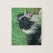 Border Collie Dog Puzzle Legpuzzel (Verticaal)