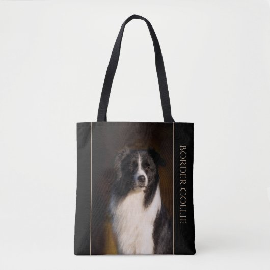 Border Collie Draagtas (Voorkant)
