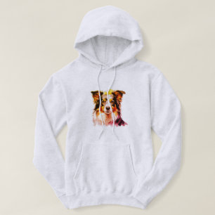 Border Collie Familiehond Hoodie