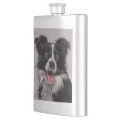 Border Collie Flacon (Links)