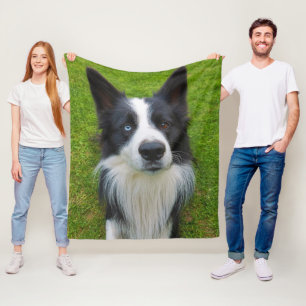 Border Collie Fleece Deken