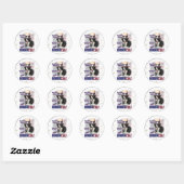 Border Collie Gifts Ronde Sticker (Vel)
