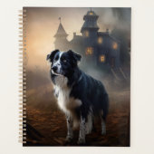 Border Collie Halloween eng Planner (Voorkant)
