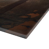 Border Collie Halloween eng Snijplank (Hoek)