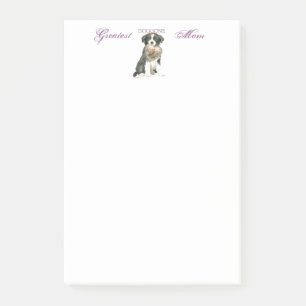Border Collie Heart mama Post-it® Notes