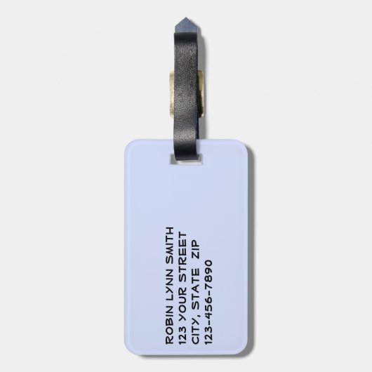 Border Collie Heeler Rescue Dog Sketch Art Bagagelabel (Achterkant verticaal)