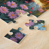 Border Collie-hond Legpuzzel (Zijkant)