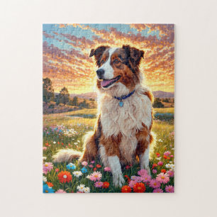 Border Collie Hond Legpuzzel