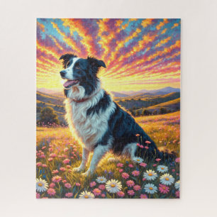 Border Collie Hond Legpuzzel
