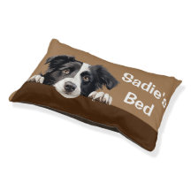 Border Collie Hond Puppy Kussen Bed