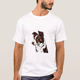 Border Collie hond T-shirt